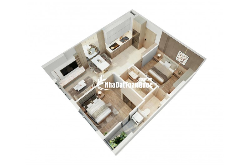 2 TỶ 1 MÀ CÓ LUÔN CĂN 2PN + 2VS ĐẸP THẾ NÀY THÌ THẬT SỰ QUÁ HIẾM Ở THỜI ĐIỂM HIỆN TẠI…